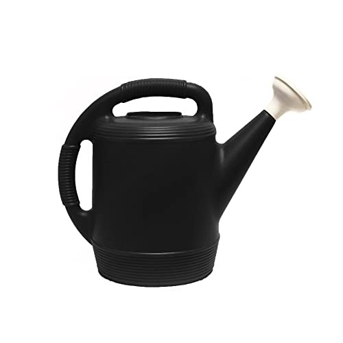 2 Gallon Resin Watering Can, Black