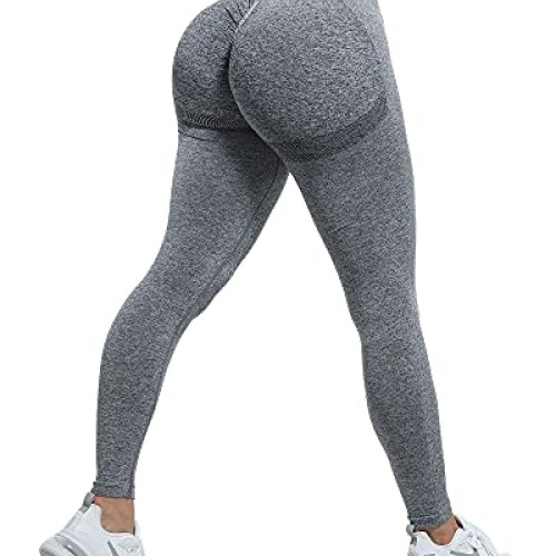 CHRLEISURE Butt Lifting Workout Leggings for Women, Scrunch Butt G...