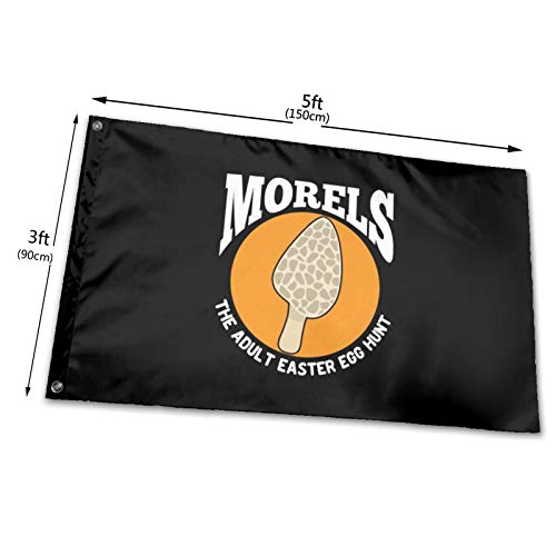 CHUIHUI Morels The Adult Easter Egg Hunt Flags 3x5 Flag Garden Fla...