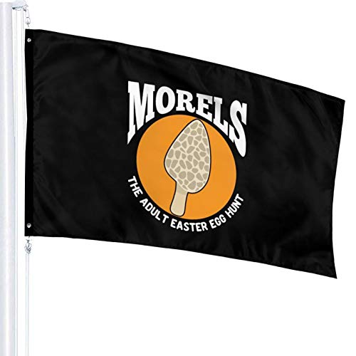 CHUIHUI Morels The Adult Easter Egg Hunt Flags 3x5 Flag Garden Fla...