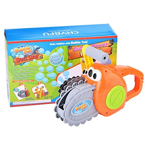 CHYBFU Bubble Machine for Kids, Manual Bubble Blower 2000+ Bubbles...