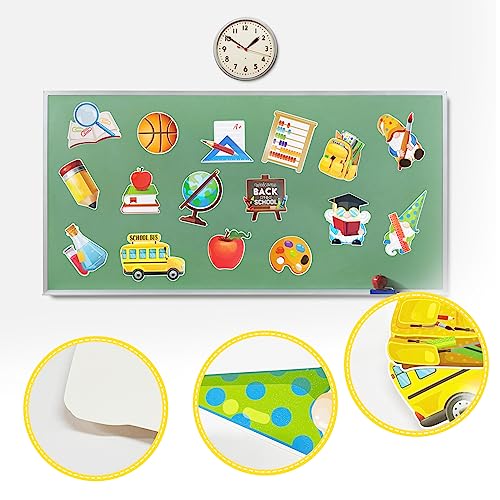 Cieovo 32 Pieces Back to School Cut-Outs Welcome Back to School Sc...