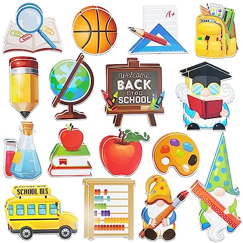 Cieovo 32 Pieces Back to School Cut-Outs Welcome Back to School Sc...