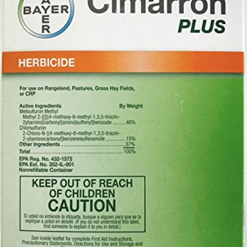 Cimarron Plus Range and Pasture Herbicide with Metsulfuron Methyl-...