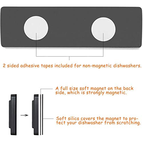 Cimkiz Dishwasher Magnet Clean Dirty Sign Shutter Only Changes Whe...