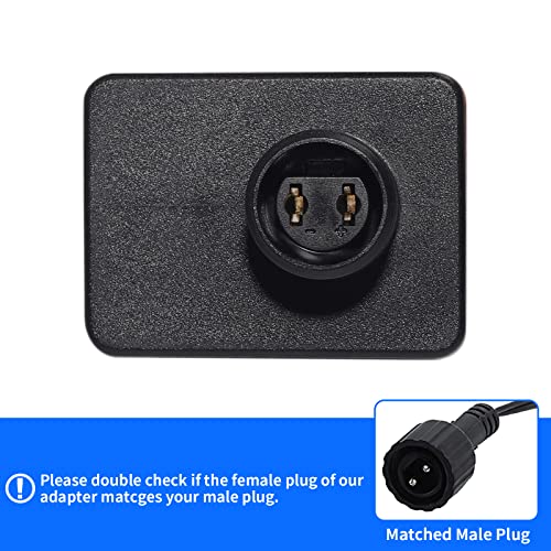 Replacement Yard Inflatable Adapter 12V 1A Transformer Plug for Ou...