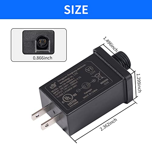 Replacement Yard Inflatable Adapter 12V 1A Transformer Plug for Ou...