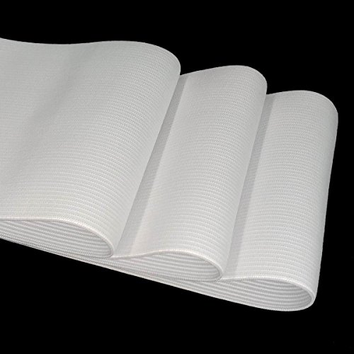 Knit Elastic 4 Inch Wide White Heavy Stretch High Elasticity Knit ...