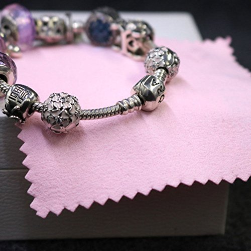 Jewelry Cleaning Cloth for All Metals Silver and Gold Brass 60 Bul...