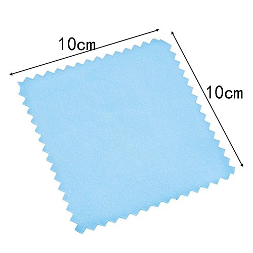 Jewelry Cleaning Cloth for All Metals Silver and Gold Brass 60 Bul...