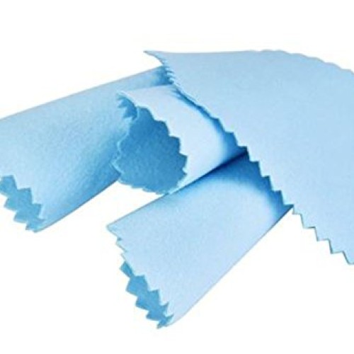 Jewelry Cleaning Cloth for All Metals Silver and Gold Brass 60 Bul...
