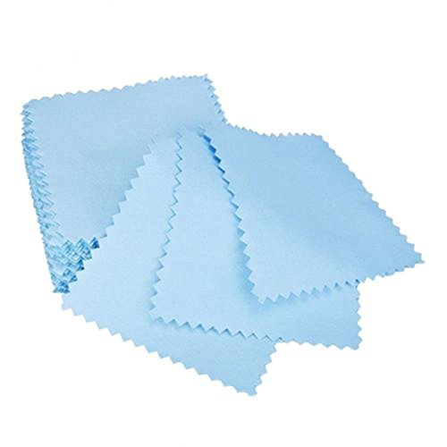 Jewelry Cleaning Cloth for All Metals Silver and Gold Brass 60 Bul...