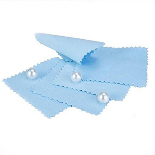 Jewelry Cleaning Cloth for All Metals Silver and Gold Brass 60 Bul...