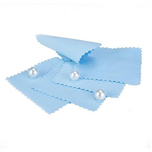 Jewelry Cleaning Cloth for All Metals Silver and Gold Brass 60 Bul...