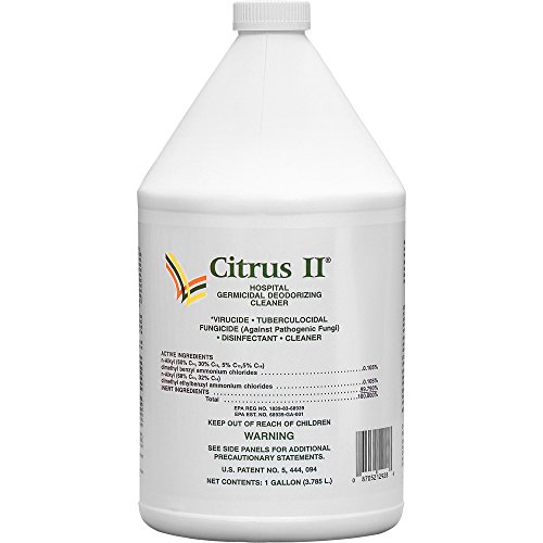 Citrus II Hospital Germicidal Deodorizing Cleaner, Designed Specif...