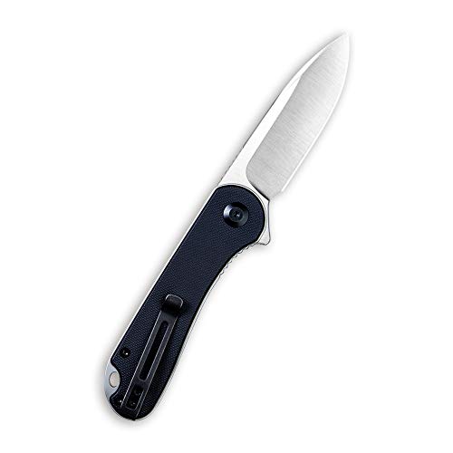 CIVIVI Knives Elementum Folding Pocket Knife 2.96 D2 Satin Blade,...