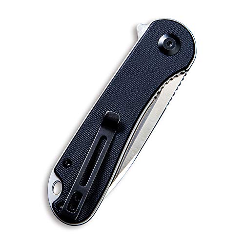 CIVIVI Knives Elementum Folding Pocket Knife 2.96 D2 Satin Blade,...