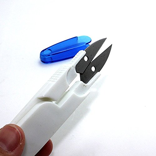 CJESLNA 1 X Thread Cutter Scissors Clipper Snips&Safety Cover for ...
