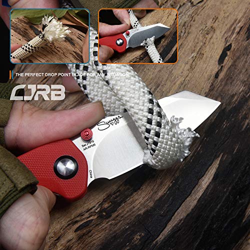 CJRB Folding Knives Maileah J1918-REF AR-RPM9 Powder Steel Balde...