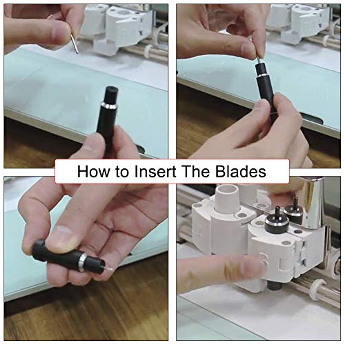 CJRSLRB 30Pcs 45 Degree Standard Cutting Blades for Explore Air/Ai...