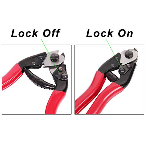 UGarden Custom Hydraulic Hand Crimper Tool for Stainless Steel Cab...