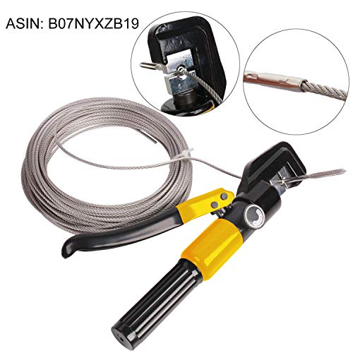 UGarden Custom Hydraulic Hand Crimper Tool for Stainless Steel Cab...
