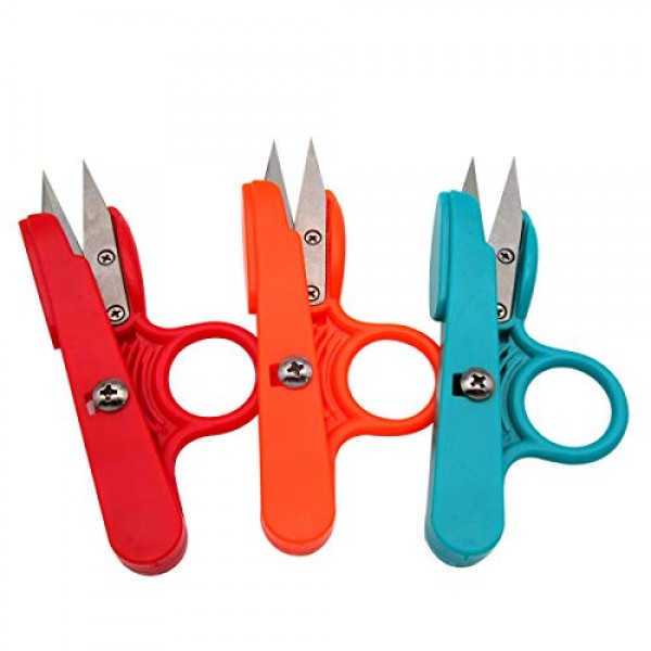 CKPSMS Brand -3PCS #TC800 Color Thread NIPPERS Plastic Scissors Ma...