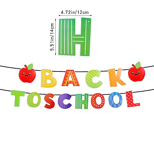 Ckysee Back to School Decorations Set Welcome Back to school Banne...