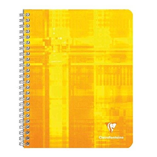 Clairefontaine Wirebound Notebook - Graph 50 Sheets - 8 1/4 x 11 3...