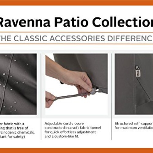 Classic Accessories 55-173-015101-EC Ravenna Water-Reistant 19 Inc...