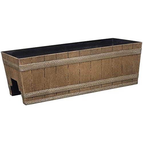 Classic Home and Garden 1073D-265R Jameson planters, 24 - Deck Ra...