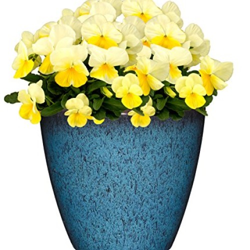 Classic Home and Garden 807-375R Vogue Planter, 8, Indigo