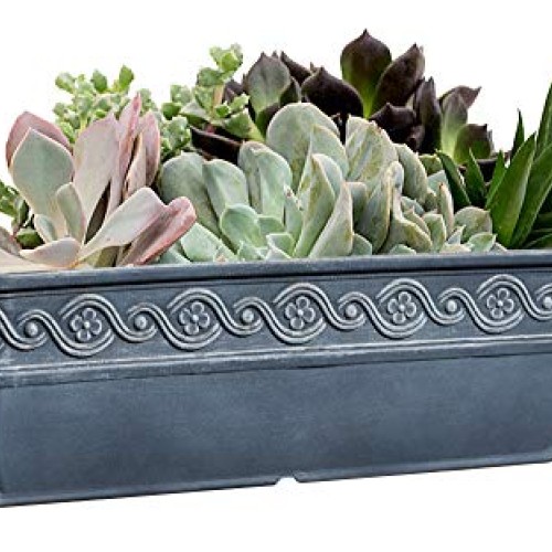Classic Home and Garden 9410-515 Corinthian Trough Planter, 10, S...