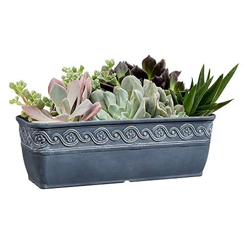 Classic Home and Garden 9410-515 Corinthian Trough Planter, 10, S...