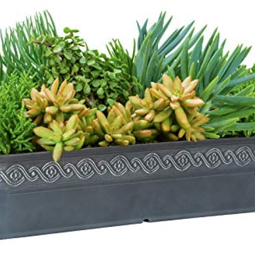Classic Home and Garden 9418D-515 18 Corinthian Trough Planter, S...