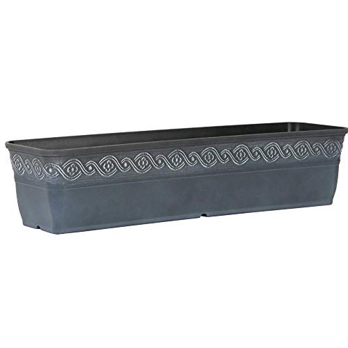 Classic Home and Garden 9418D-515 18 Corinthian Trough Planter, S...
