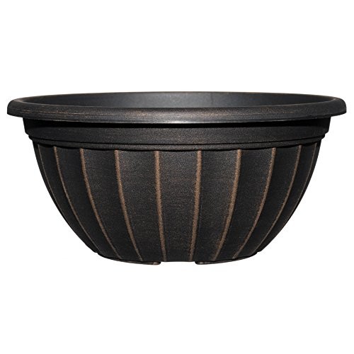 Classic Home and Garden Haverhill Bowl 12, Antique Copper