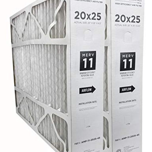 Clean Comfort AMP-11-2025-45 2-Pack - 20 x 25 x 4.5 Media Air...