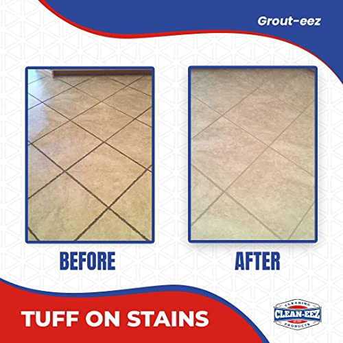 Clean-eez Grout Cleaner for Tile Floors with Free Stand-Up Grout B...