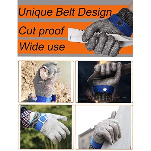 Safety Cut Proof Stab Resistant Imported 316 Stainless Steel Metal...