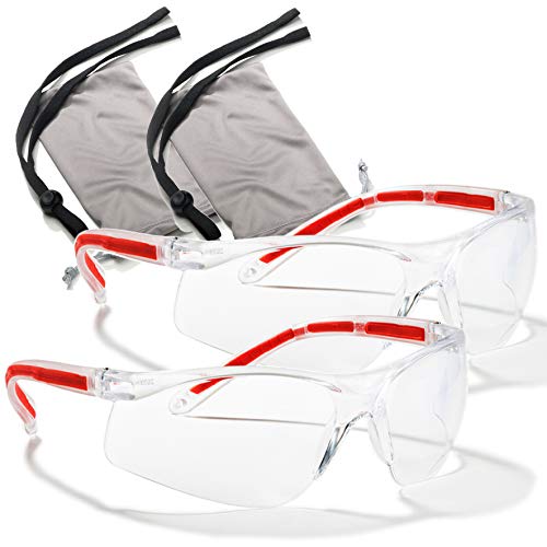 Clear Eye Protection Safety Glasses - Comfort Eyewear with Our Sup...
