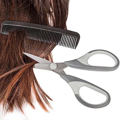 Best Titanium Scissors - 3 Shears in One Pack - Precision Cutting ...