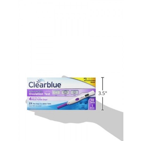Clearblue Advanced Digital Ovulation Test, 10 Ovulation Tests