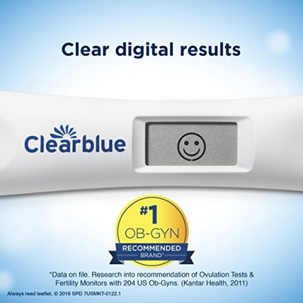 Clearblue Advanced Digital Ovulation Predictor KIT, featuring Adva...