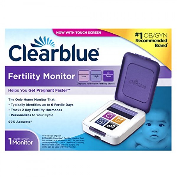 Clearblue Fertility Monitor, Touch Screen, Helps You Get Pregnant ...