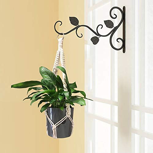 Clelo 3 Packs Macrame Plant Hangers with 3 Hooks Handmade Hanging ...