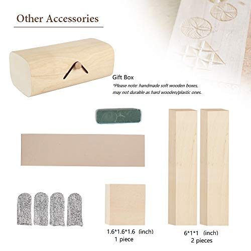 Wood Carving Knife Kit 12pcs Set for Spoon Carving, 3 Knives with ...