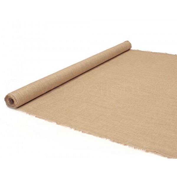 CleverDelights 60 Premium Burlap Roll - 20 Yards 