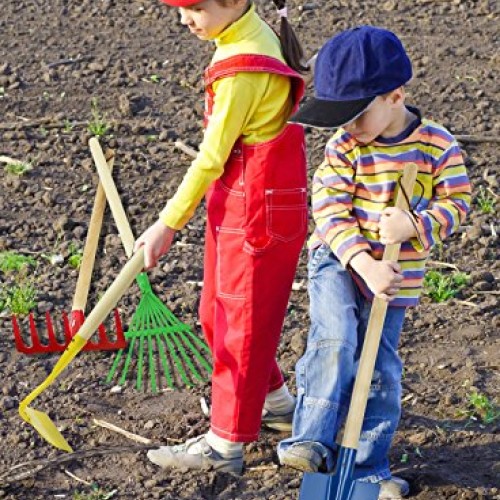 Click N Play Kids 4 Piece Big Gardening Tool Set