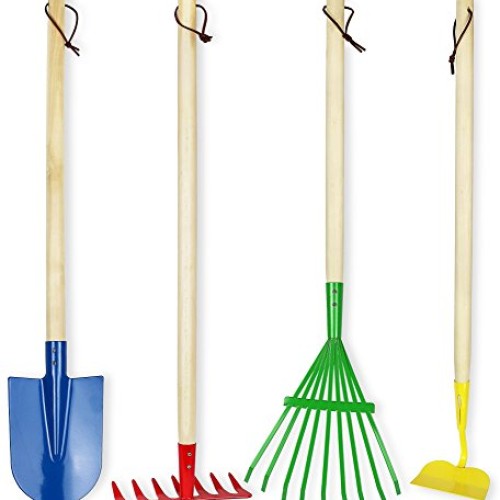 Click N Play Kids 4 Piece Big Gardening Tool Set